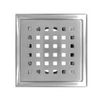 GRATING SQUARE 6″ MATT FINISH (SS 304 GRADE)